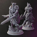 Arisen Warriors – Skeletal Guardian | Paintable 3D Resin Printed Miniature by DM Stash
