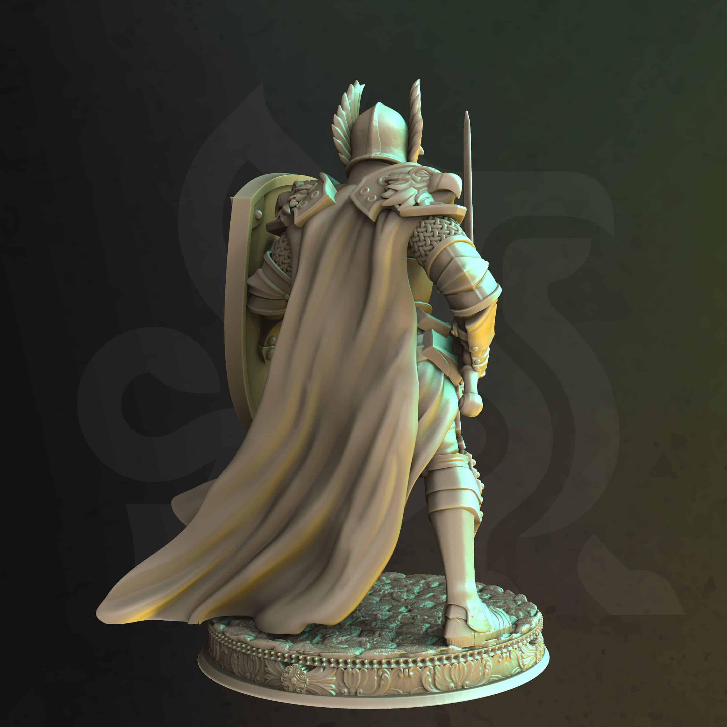 Sergeant – Silus | Paintable 3D Resin Printed Miniature by DM Stash