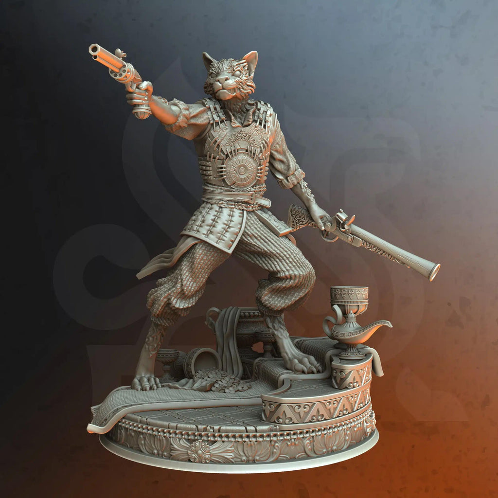 Kara’Ta – Sultan’s Bodyguard | Paintable 3D Resin Printed Miniature by DM Stash