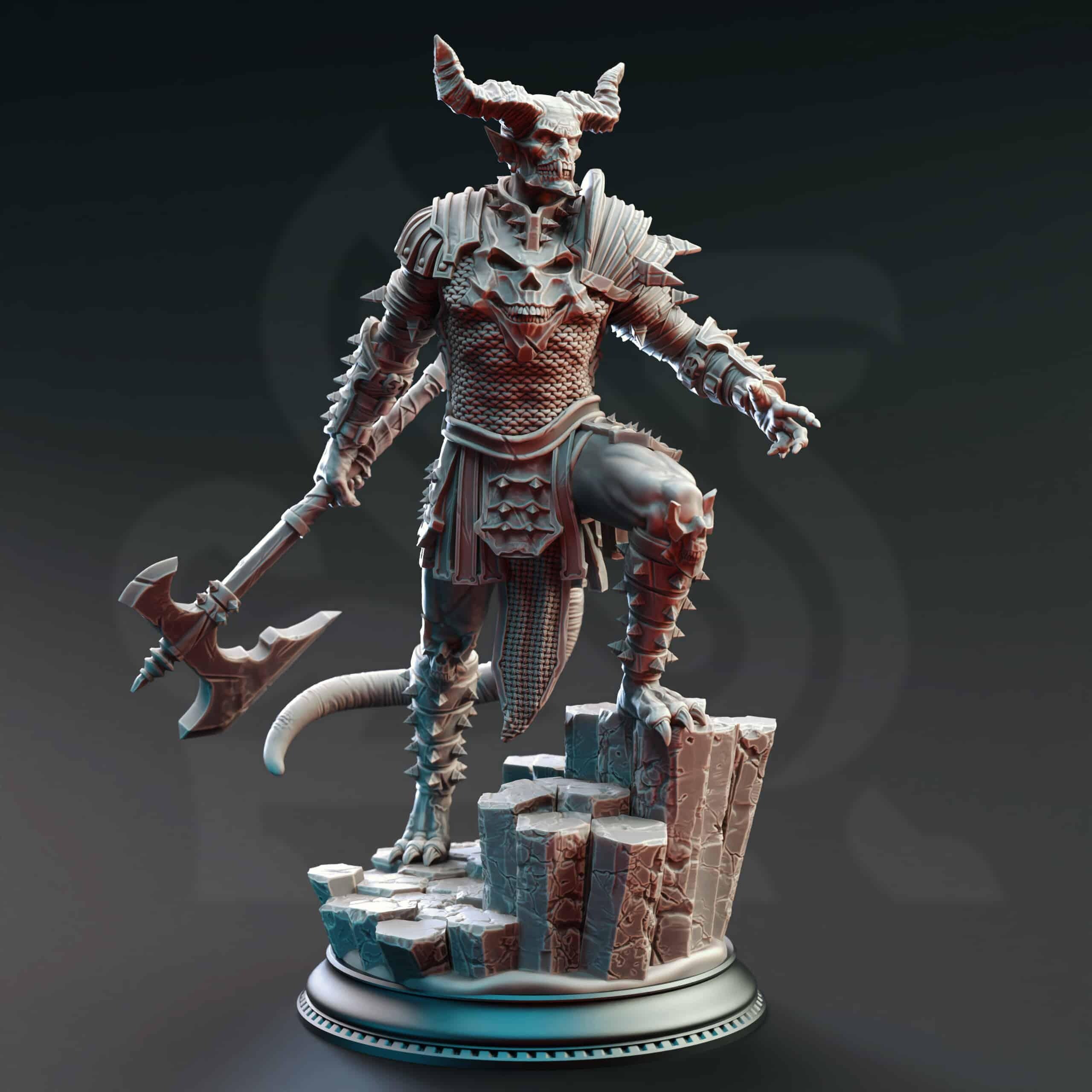 Devils & Divine January 2025 Release | Paintable 3D Resin Printed Miniature by DM Stash