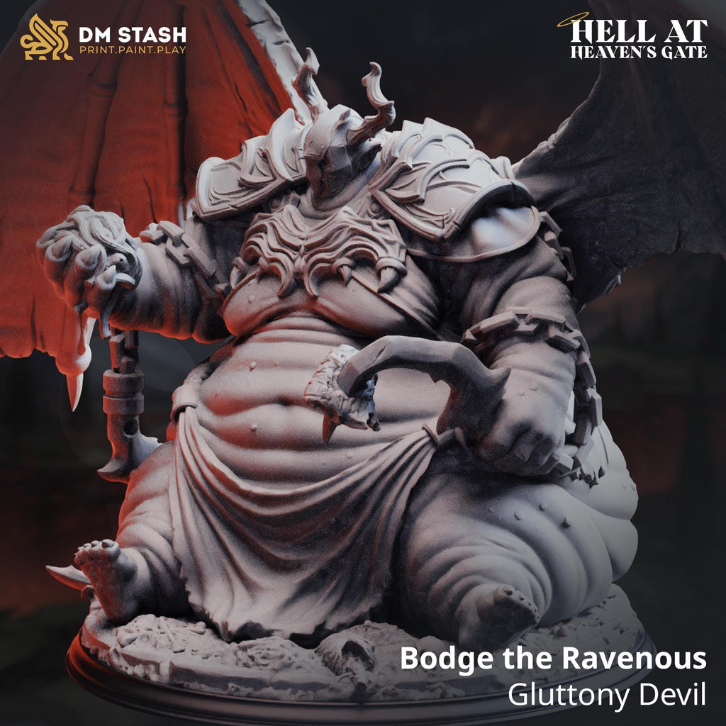 Hell at Heaven's Gate March 2026 Release | Paintable 3D Resin Printed Miniature by DM Stash