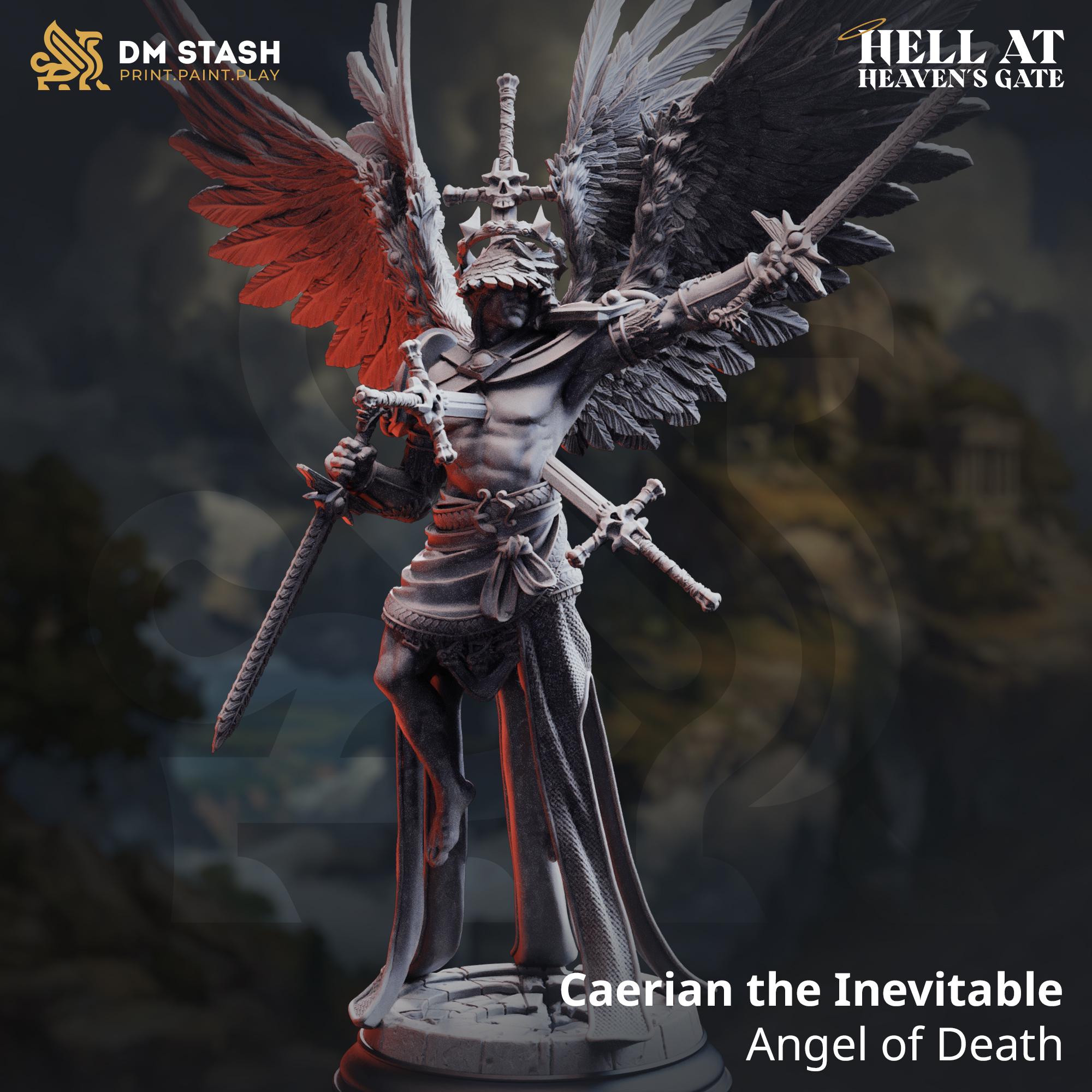 Hell at Heaven's Gate March 2026 Release | Paintable 3D Resin Printed Miniature by DM Stash