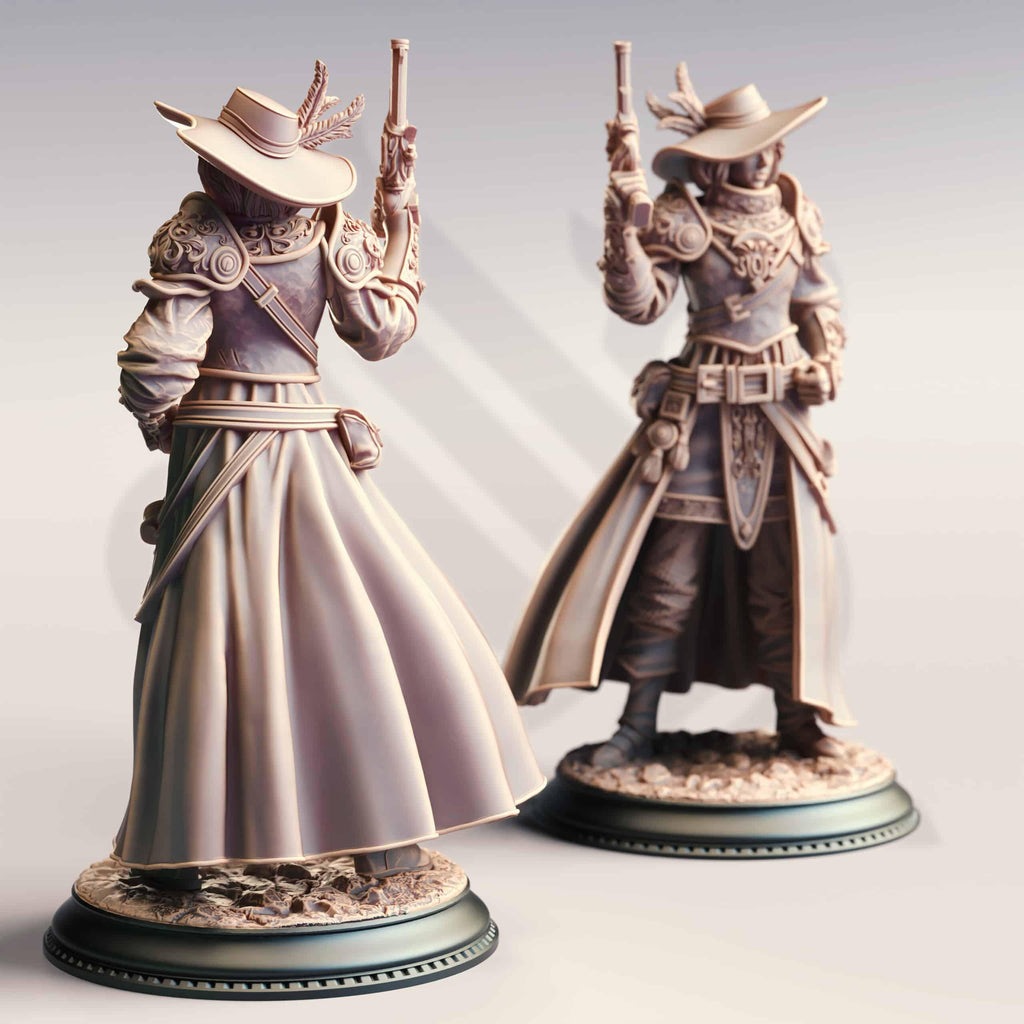 Lady Cirilia of the Reach – High Inquisitor | Paintable 3D Resin Printed Miniature by DM Stash
