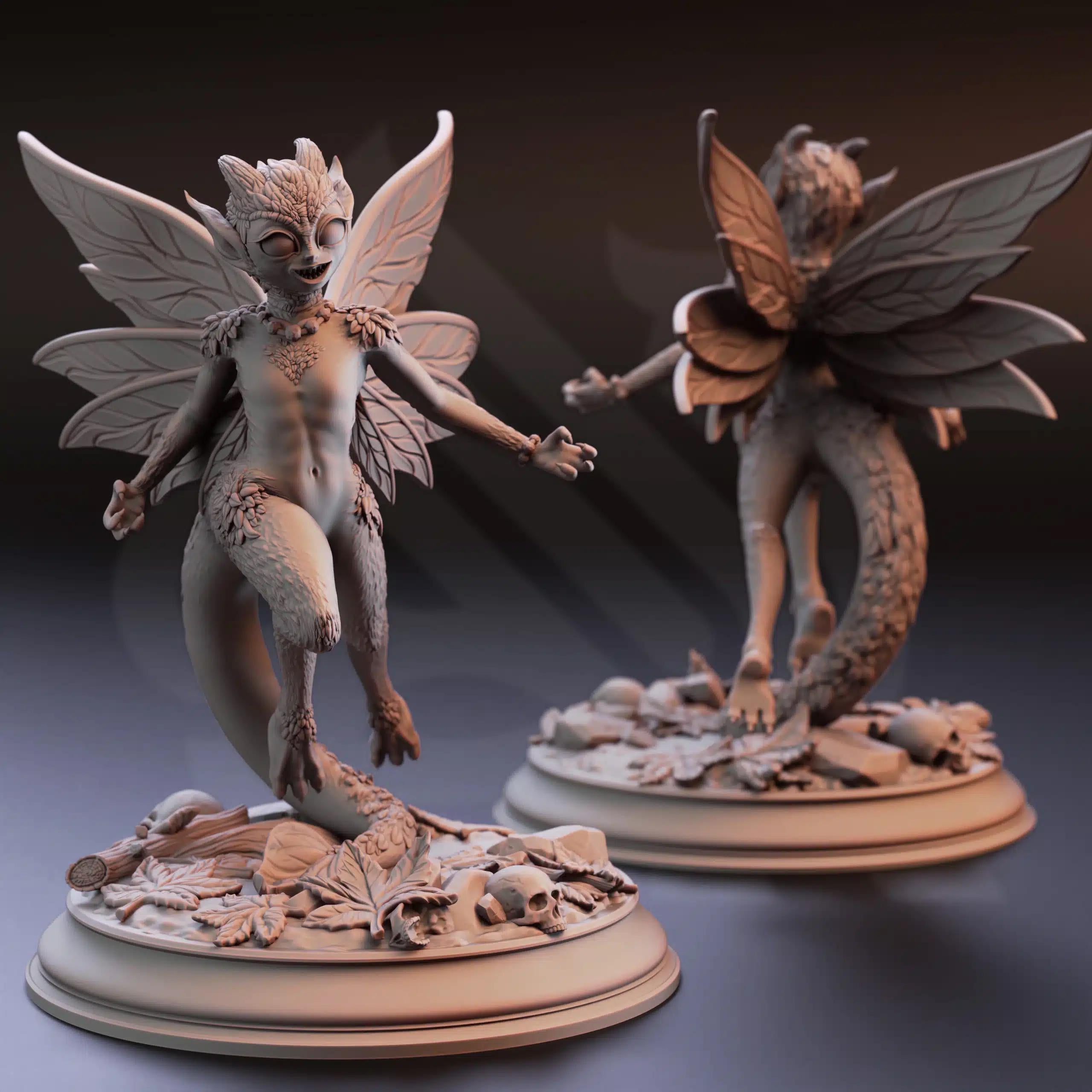 A New Leaf March 2024 Release | Paintable 3D Resin Printed Miniature by DM Stash