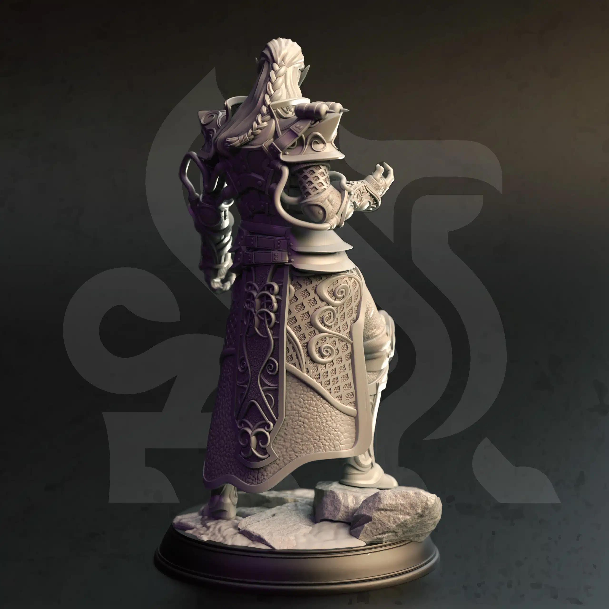 Netros of House Verani – Arcane Artificer | Paintable 3D Resin Printed Miniature by DM Stash