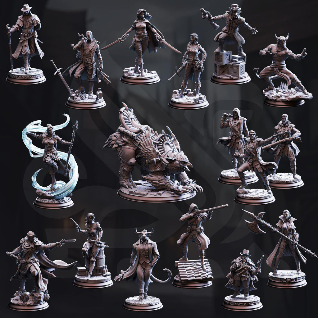 Law and Disorder December 2025 Release | Paintable 3D Resin Printed Miniature by DM Stash