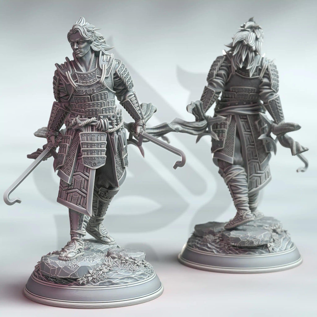 Spirits from the East September 2023 Release | Paintable 3D Resin Printed Miniature by DM Stash