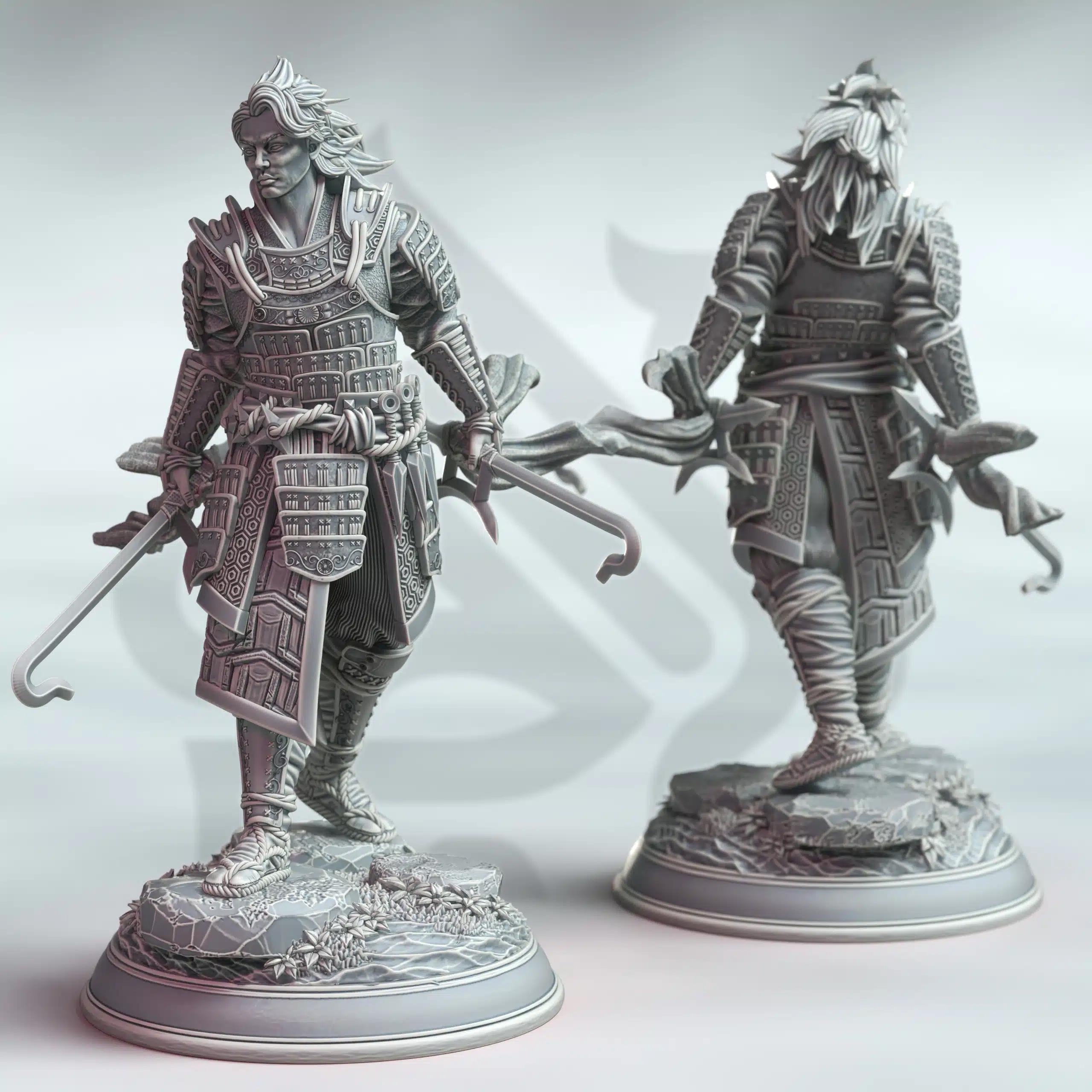 Spirits from the East September 2023 Release | Paintable 3D Resin Printed Miniature by DM Stash