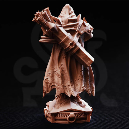 Brox – Orc Beastmaster (Bust) | Paintable Bust 3D Resin Printed Miniature by DM Stash