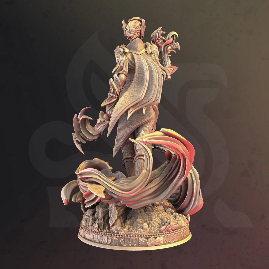 Rylena – Spellsword | Paintable 3D Resin Printed Miniature by DM Stash