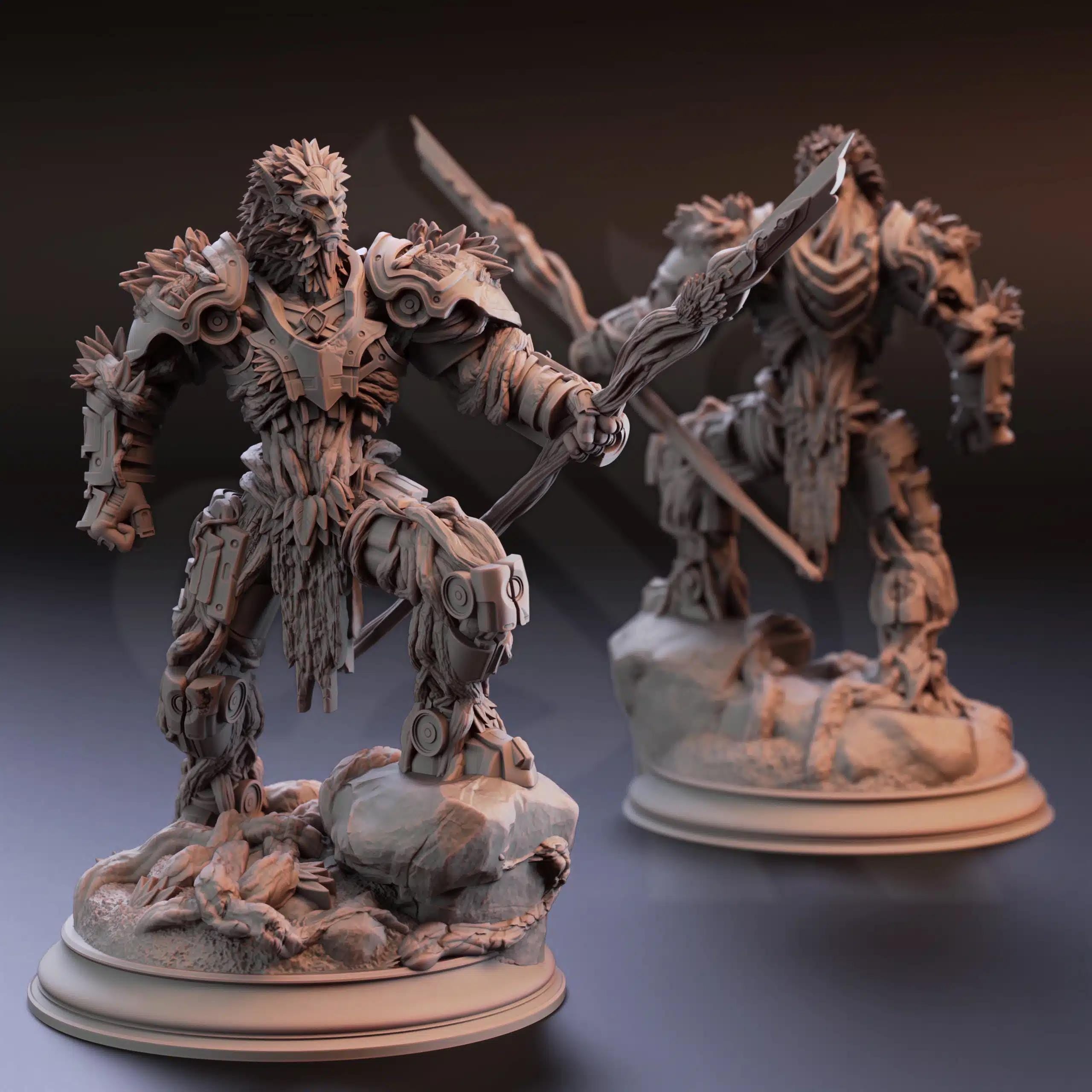 A New Leaf March 2024 Release | Paintable 3D Resin Printed Miniature by DM Stash