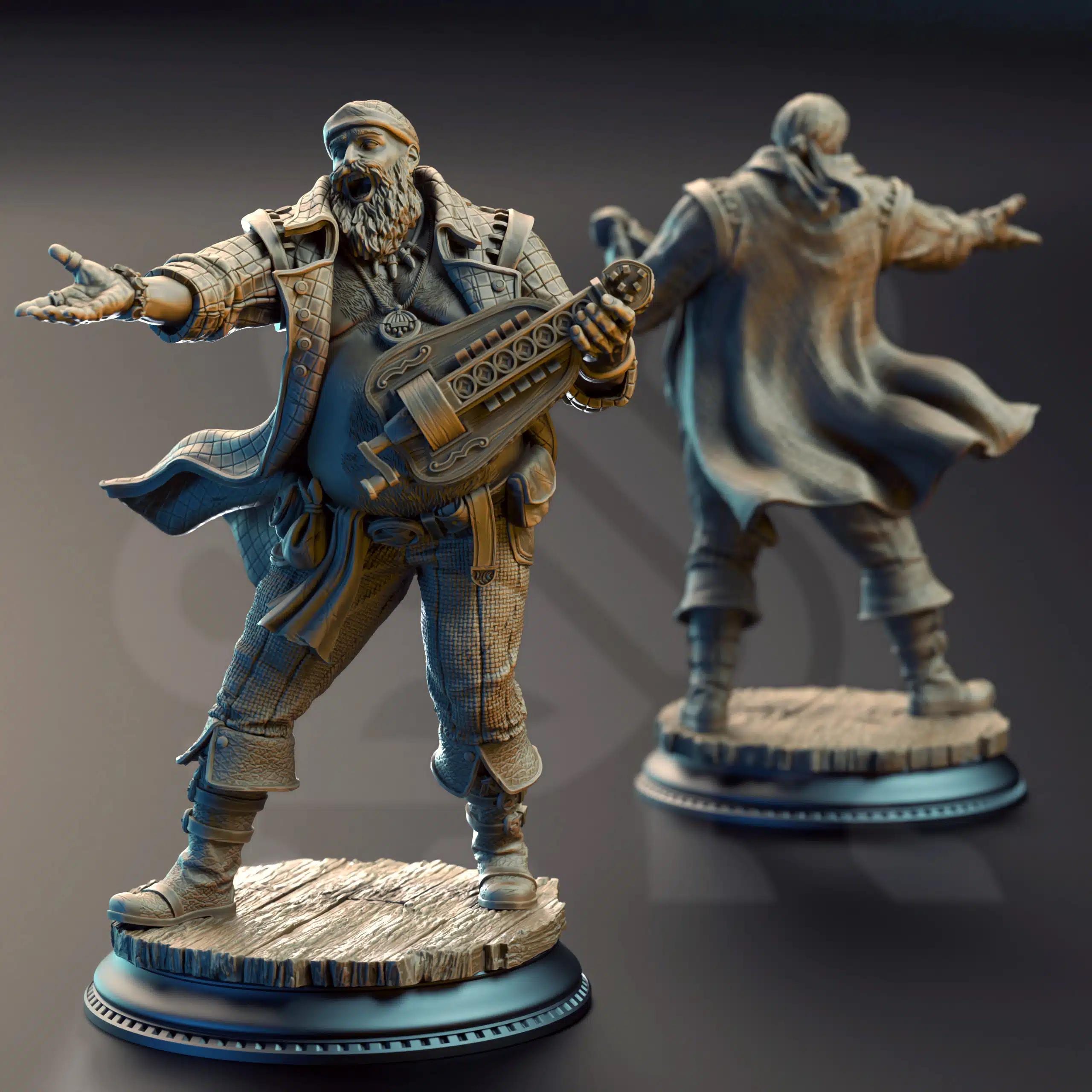 Blood on the Sails July 2025 Release | Paintable 3D Resin Printed Miniature by DM Stash