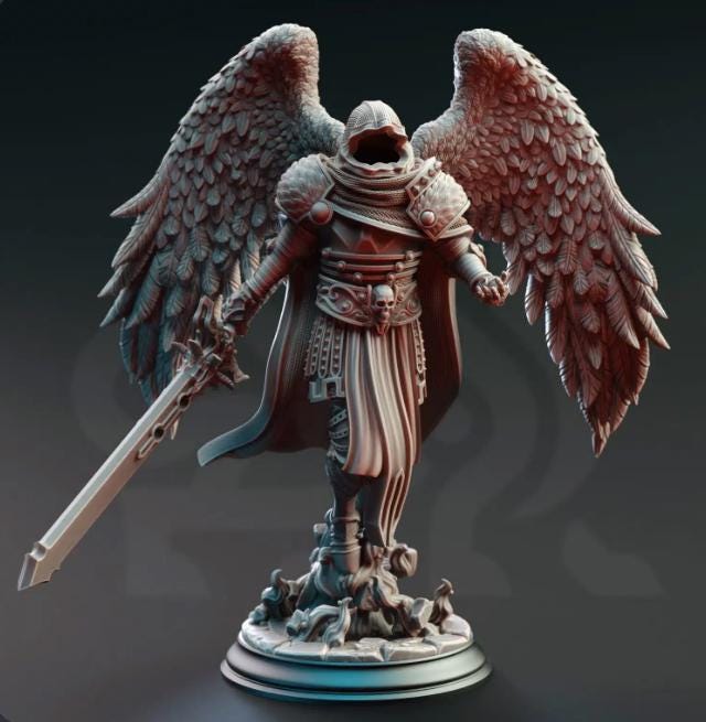 Eranameli – The Soul Bringer | Paintable 3D Resin Printed Miniature by DM Stash
