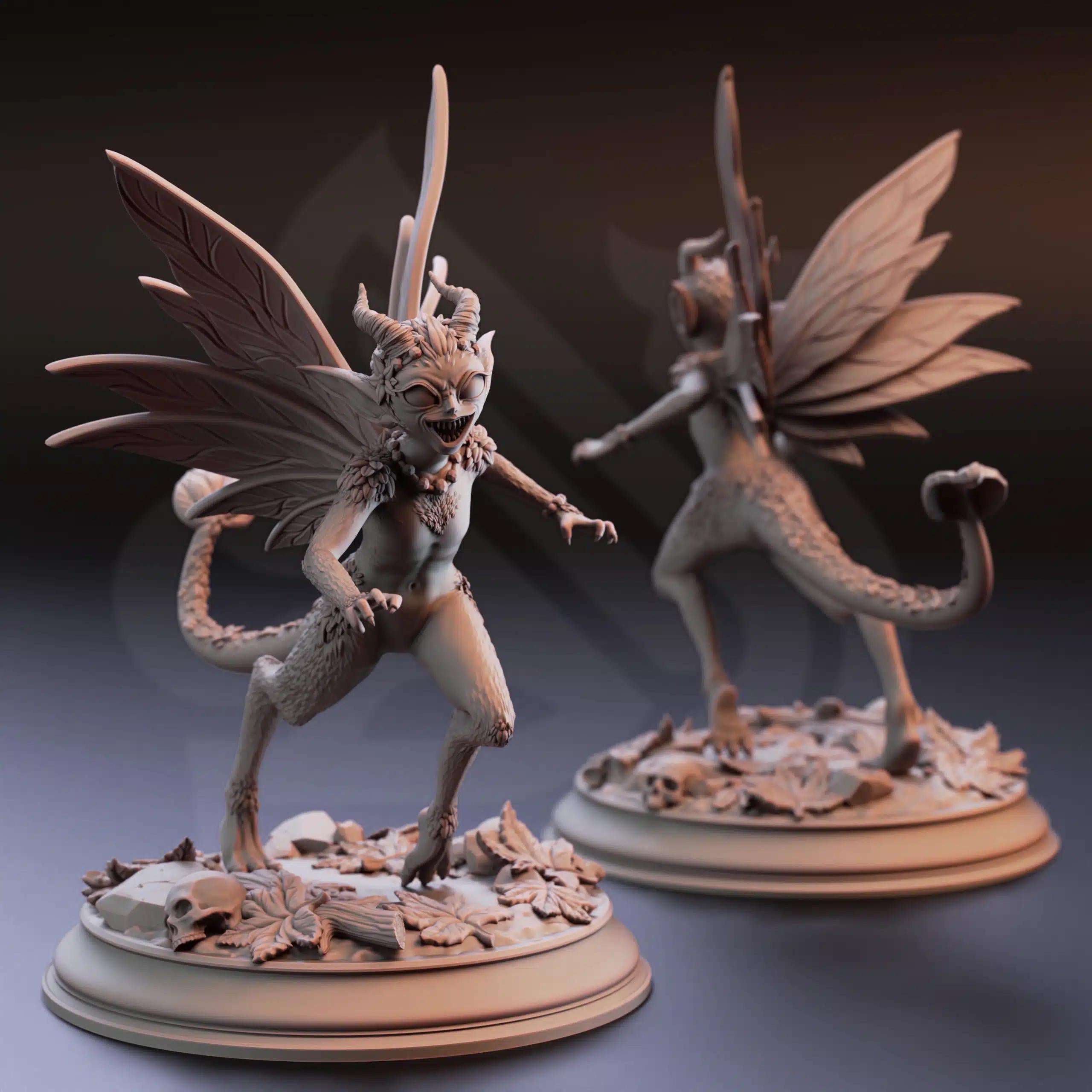 A New Leaf March 2024 Release | Paintable 3D Resin Printed Miniature by DM Stash