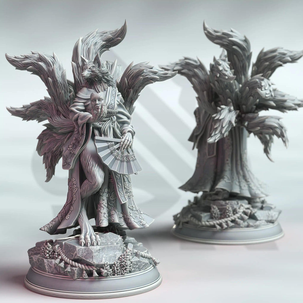 Spirits from the East September 2023 Release | Paintable 3D Resin Printed Miniature by DM Stash