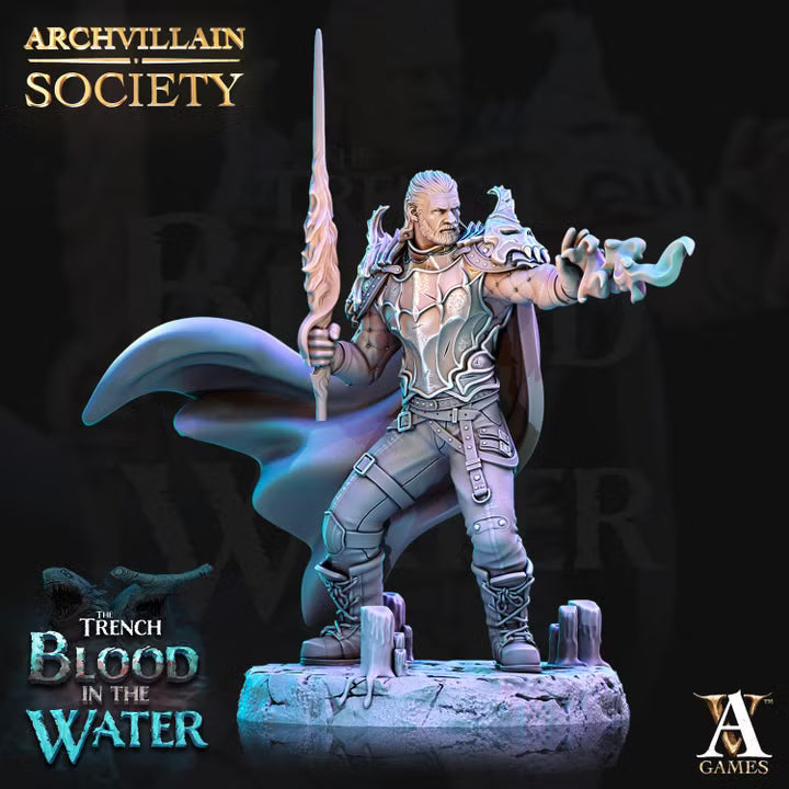 The Trench: Blood In The Water | Paintable 3D Resin Printed Miniature by Archvillain Games